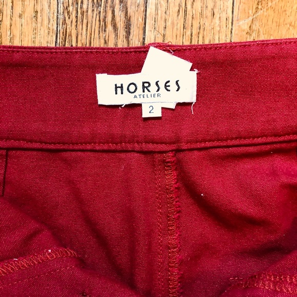 Red Horses Atelier High Waisted Trousers - Picture 4 of 5